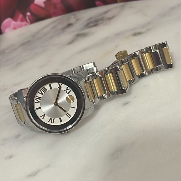 MOVADO watch BOLD - Irresistible 👍 silver and gold - perfect combination 🔥🎁💋 - Picture 7 of 7